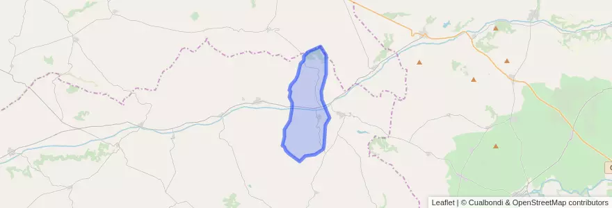 Mapa de ubicacion de Canillas de Esgueva.