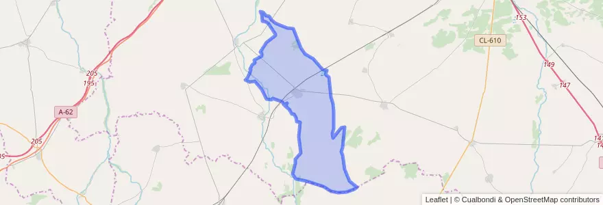 Mapa de ubicacion de Carpio.
