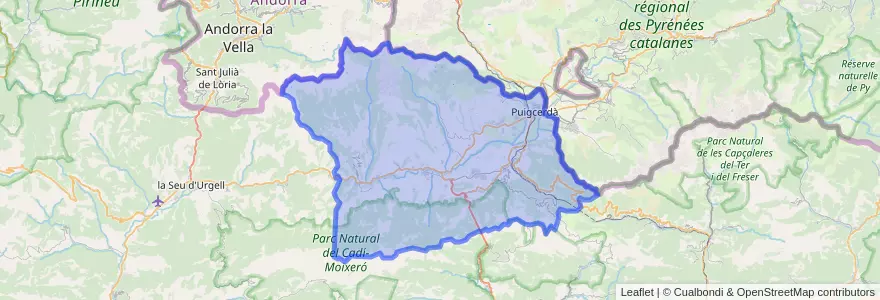 Mapa de ubicacion de Сердань.