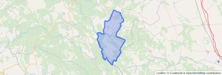 Mapa de ubicacion de Checa.