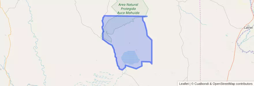 Mapa de ubicacion de Comisión de Fomento de Aguada San Roque.