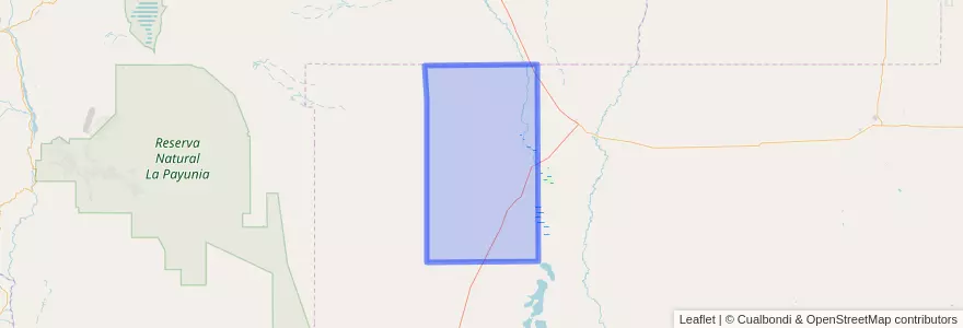 Mapa de ubicacion de Comisión de Fomento de Algarrobo del Águila.