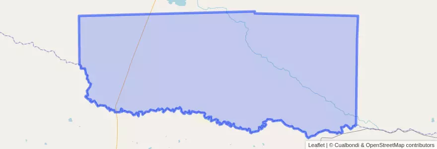 Mapa de ubicacion de Comisión de Fomento de Gobernador Duval.