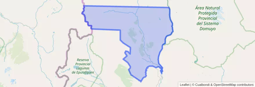 Mapa de ubicacion de Comisión de Fomento de Manzano Amargo.