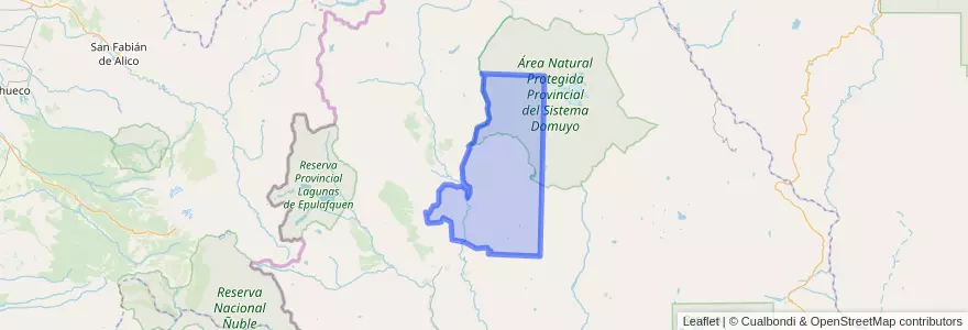 Mapa de ubicacion de Comisión de Fomento de Varvarco.