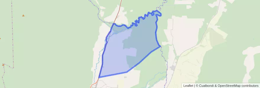 Mapa de ubicacion de Comisión Municipal de Arrayanal.