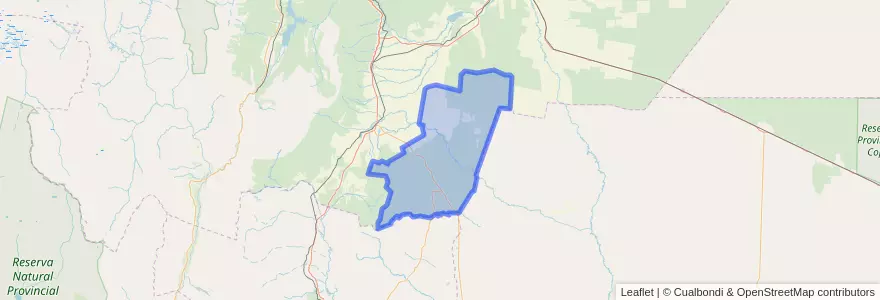 Mapa de ubicacion de Comisión Municipal de El Potrero.