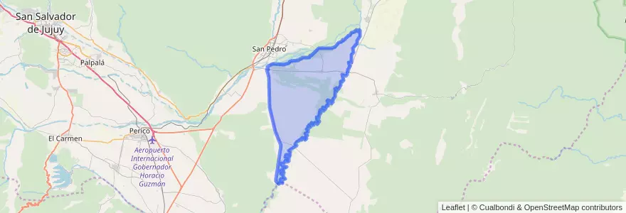 Mapa de ubicacion de Comisión Municipal de Rodeíto.