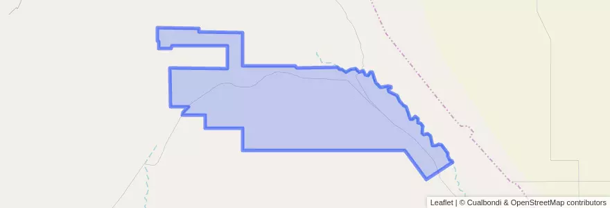 Mapa de ubicacion de Comuna de Alto de los Quebrachos.