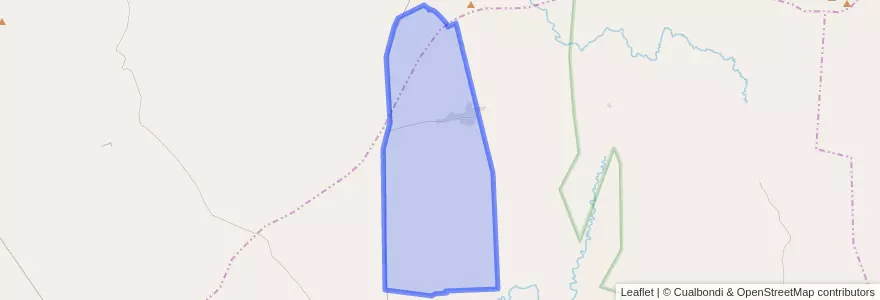 Mapa de ubicacion de Comuna de Ambul.