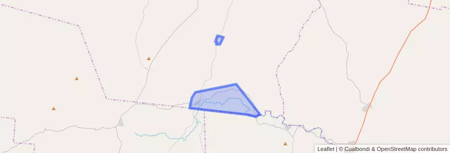 Mapa de ubicacion de Comuna de Caminiaga.