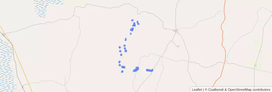 Mapa de ubicacion de Comuna de Chuña Huasi.