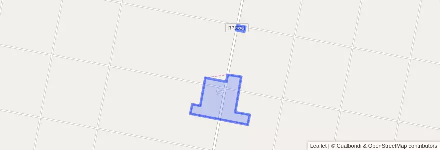Mapa de ubicacion de Comuna de Colonia Anita.