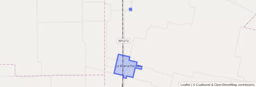 Mapa de ubicacion de Comuna de Comechingones.