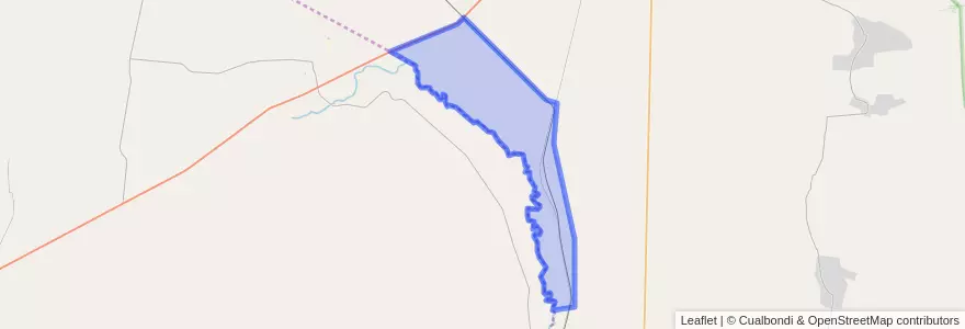 Mapa de ubicacion de Comuna de Conlara.
