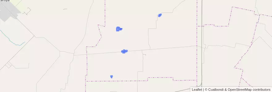 Mapa de ubicacion de Comuna de Esquina.