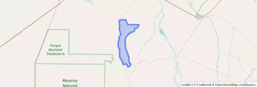 Mapa de ubicacion de Comuna de La Playa.