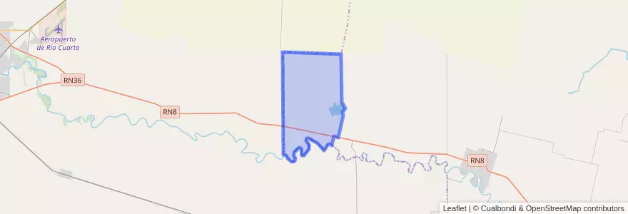 Mapa de ubicacion de Comuna de Paso del Durazno.