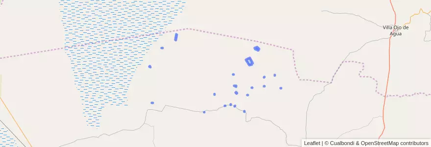 Mapa de ubicacion de Comuna de Pozo Nuevo.