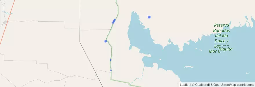 Mapa de ubicacion de Comuna de Rosario del Saladillo.