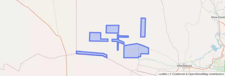 Mapa de ubicacion de Comuna de San Vicente.