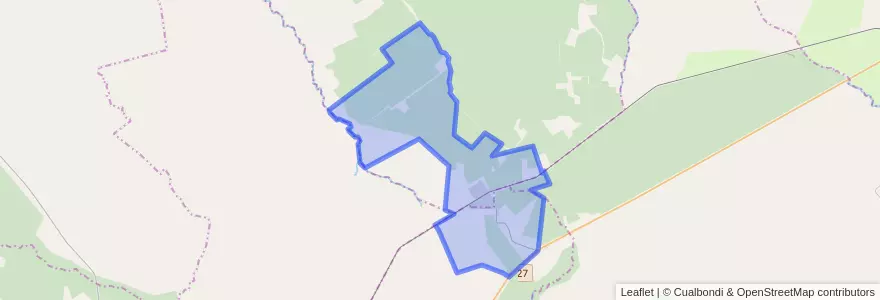 Mapa de ubicacion de Conscripto Bernardi.