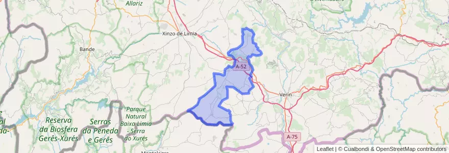 Mapa de ubicacion de Cualedro.