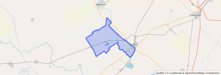 Mapa de ubicacion de Cuartel Arévalo.