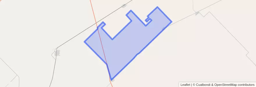 Mapa de ubicacion de Cuartel Girodias.