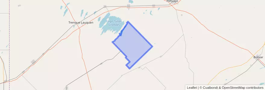 Mapa de ubicacion de Cuartel La Carreta.