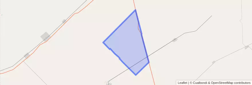 Mapa de ubicacion de Cuartel La Porteña.