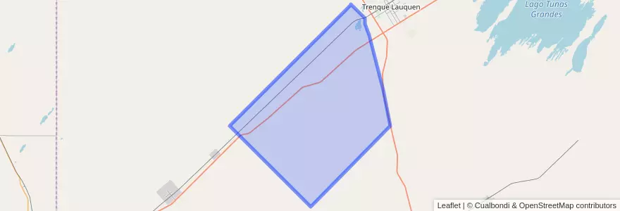 Mapa de ubicacion de Cuartel La Zanja.