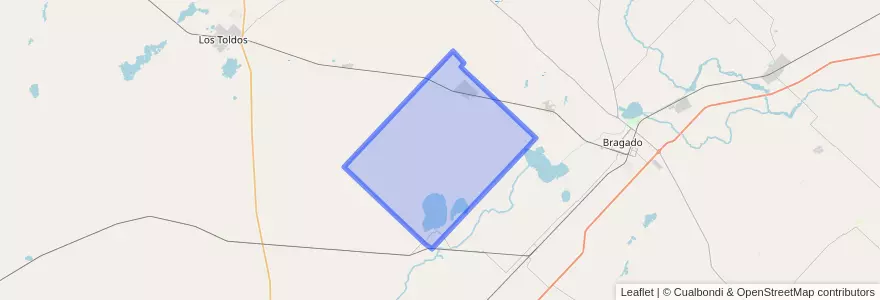 Mapa de ubicacion de Cuartel Máximo Fernández.