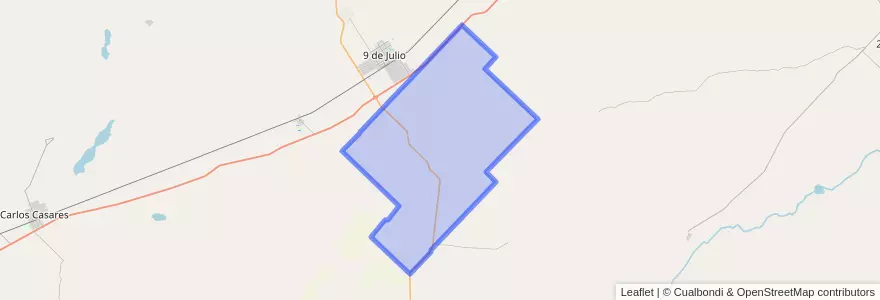 Mapa de ubicacion de Cuartel Nurumbega.