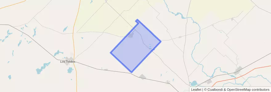 Mapa de ubicacion de Cuartel O´Brien.