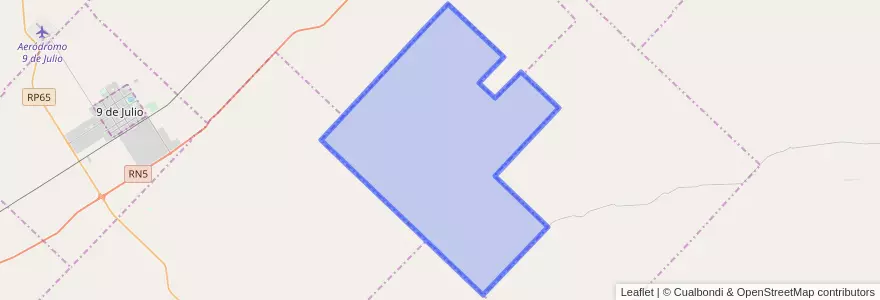 Mapa de ubicacion de Cuartel Patricios.