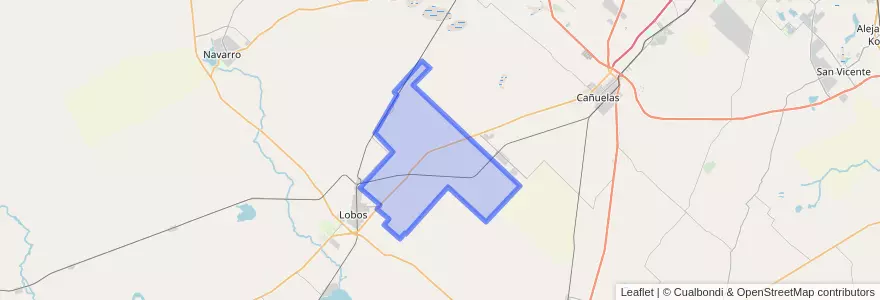 Mapa de ubicacion de Cuartel Zapiola.