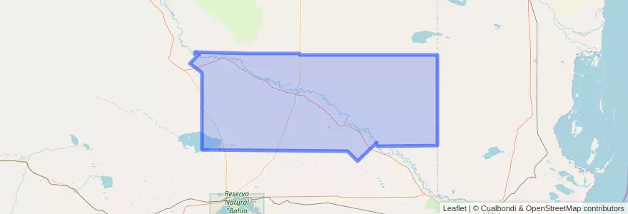 Mapa de ubicacion de Departamento Conesa.