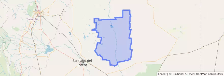 Mapa de ubicacion de Departamento Figueroa.