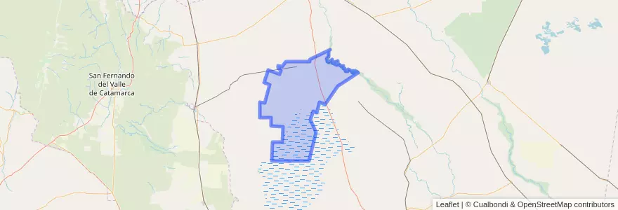 Mapa de ubicacion de Departamento Loreto.