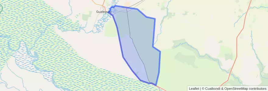 Mapa de ubicacion de Distrito Alarcón.