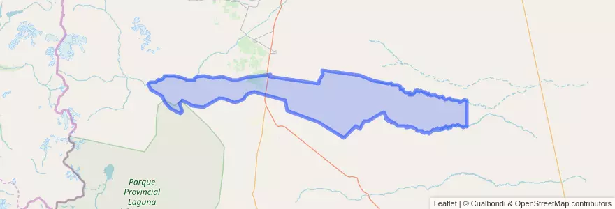 Mapa de ubicacion de Distrito Chilecito.
