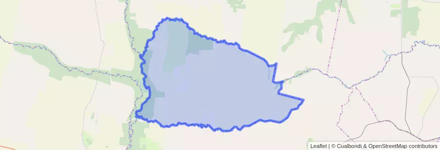 Mapa de ubicacion de Distrito Chiqueros.