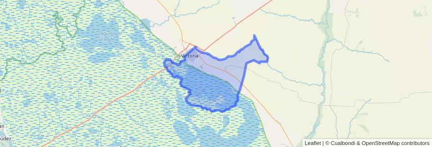 Mapa de ubicacion de Distrito Corrales.