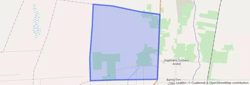 Mapa de ubicacion de Distrito El Carmen.