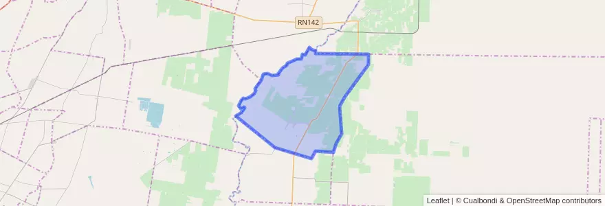 Mapa de ubicacion de Distrito El Central.