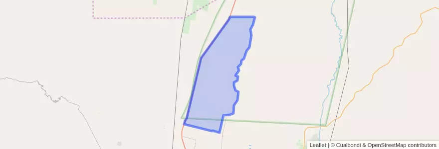 Mapa de ubicacion de Distrito Jocolí.