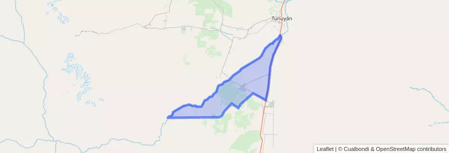 Mapa de ubicacion de Distrito La Consulta.