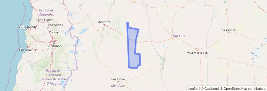 Mapa de ubicacion de Distrito La Dormida.