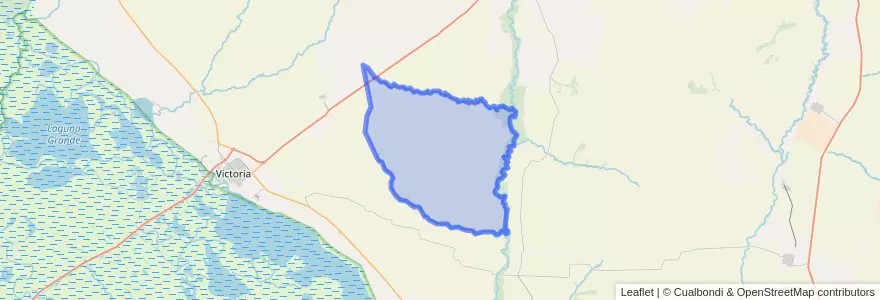 Mapa de ubicacion de Distrito Montoya.